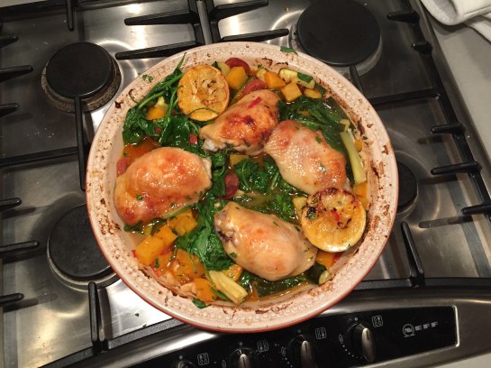 7. One-pot Chicken and Chorizo